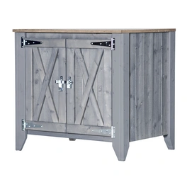 Sideboard »Typ 564«, für Outdoorküche, Holz, hellGrau, 1 Fachboden