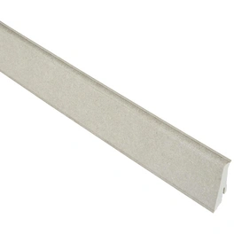 Sockelleiste, Stein grau, PVC, LxHxT: 240 x 5,9 x 1,7 cm
