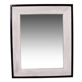 Spiegel »WHITE PANAMA«, BxH: 70 x 80 cm, rechteckig