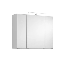 Spiegelschrank »Bologna«, Höhe: 64 cm, Tiefe: 20 cm, weiß