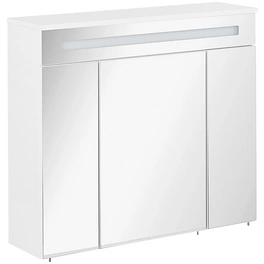 Spiegelschrank »KARA«, BxHxT: 80 x 69,6 x 22,5 cm, 6000 K, kaltweiß, 7W