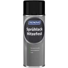Sprühlack Hitzefest, 400 ml, Schwarz Hitzefest Bis 500 Grad C