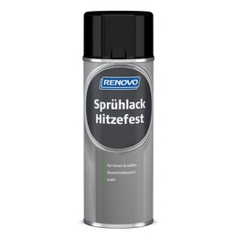 Sprühlack Hitzefest, 400 ml, Schwarz Hitzefest Bis 500 Grad C