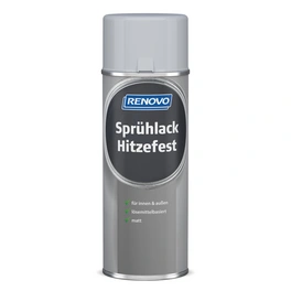 Sprühlack Hitzefest, 400 ml, Silber Hitzefest Bis 500 Grad C