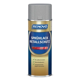 Sprühlack Metallschutz Glänzend, 400 ml, Eisenglimmer Silber