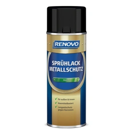 Sprühlack Metallschutz Matt, 400 ml, Schwarz