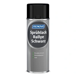 Sprühlack Rallye Matt, 400 ml, Schwarz