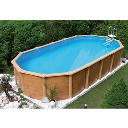 Stahlwand-Pool »Supreme Set«, 6,1x3,7x1,32 m