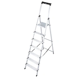 Stufen-Stehleiter »MONTO Solidy«, 7 Sprossen, Aluminium