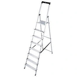 Stufen-Stehleiter »MONTO Solidy«, 8 Sprossen, Aluminium
