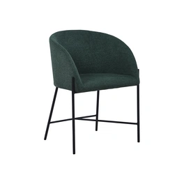 Stuhl, Höhe: 77 cm, tannengruen/schwarz