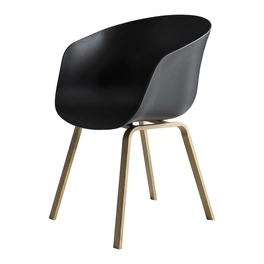 Stuhl, Höhe: 77,5 cm, schwarz, 2 stk
