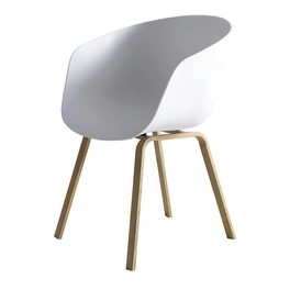 Stuhl, Höhe: 77,5 cm, weiß, 2 stk