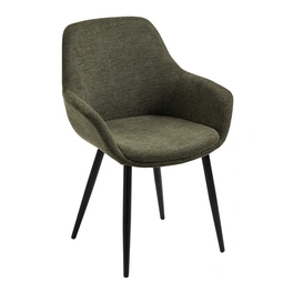 Stuhl, Höhe: 86 cm, grün/schwarz, 2 stk