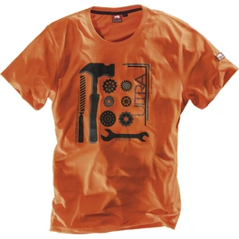 T-Shirt, orange, Polyester, Gr. L