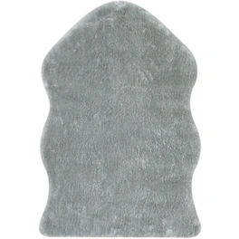 Teppich »Lambskin«, BxL: 55 x 80 cm, silberfarben/grau