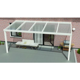Terrassenüberdachung »Expert«, BxT: 300 x 300 cm, grau / RAL9007