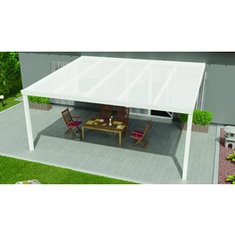 Terrassenüberdachung »Expert«, BxT: 300 x 450 cm, grau / RAL9007