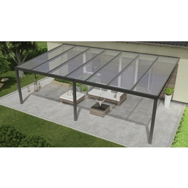 Terrassenüberdachung »Expert«, BxT: 300 x 450 cm, weiß / RAL9016