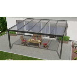 Terrassenüberdachung »Expert«, BxT: 500 x 400 cm, anthrazit / RAL7016