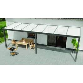 Terrassenüberdachung »Expert«, BxT: 700 x 250 cm, anthrazit / RAL7016