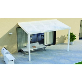 Terrassenüberdachung »Legend«, BxT: 400 x 200 cm, weiß / RAL9016