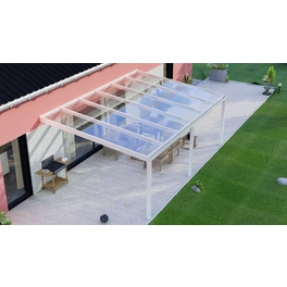 Terrassenüberdachung »Legend«, BxT: 600 x 400 cm, weiß / RAL9016