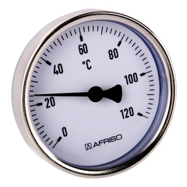 Thermometer, Länge: 6,3 cm, Stahlblech
