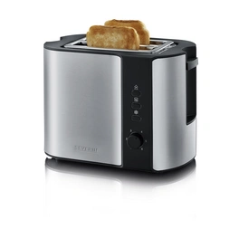 Toaster, edelstahlfarben/schwarz, 240 V