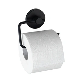 Toilettenpapierhalter, BxH: 13,5 x 10,5 cm, Stahl, schwarz
