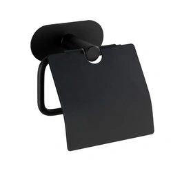 Toilettenpapierhalter »Turbo-Loc Orea black«, Edelstahl, schwarz/matt