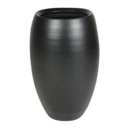 Topf »Cresta«, Breite: 20 cm, schwarz, Keramik