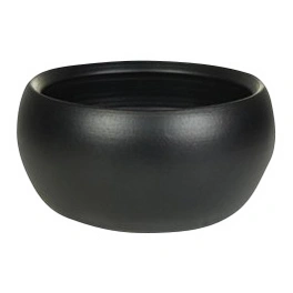 Topf »Cresta«, Breite: 28 cm, schwarz, Keramik