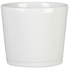 Übertopf »BASIC«, Breite: 22 cm, weiß, Keramik
