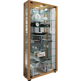 Vitrine »Lumo«, BxH: 59 x 114,8 cm, Holzwerkstoff/Glas