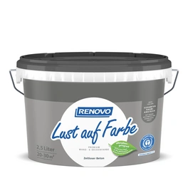 Wand- und Deckenfarbe »Lust auf Farbe«, Zeitloser Beton, 2,5 l, matt