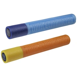 Wasserpistole, orange/gelb/blau, Reichweite: 6 m