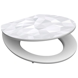 WC-Sitz »Diamond«, MDF, oval, mit Softclose-Funktion