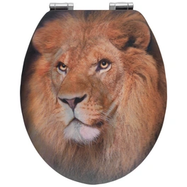 WC-Sitz »Lion«, MDF, oval, mit Softclose-Funktion