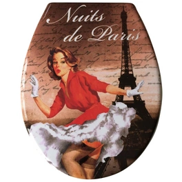 WC-Sitz »Nuit de Paris«, mit Absenkautomatik