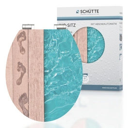 WC-Sitz »Poolside«, MDF, oval, mit Softclose-Funktion