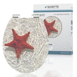 WC-Sitz »Starfish«, MDF, oval