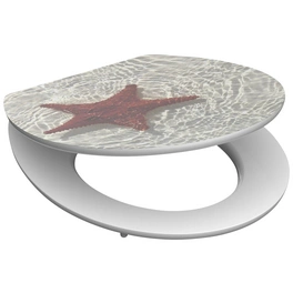 WC-Sitz »Starfish«, MDF, oval