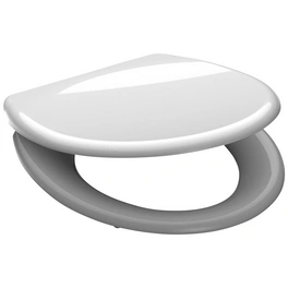 WC-Sitz »WHITE«, Duroplast, oval, mit Softclose-Funktion