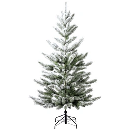 Weihnachtsbaum »Cedar Frost«, Höhe: 210 cm, grün/weiß