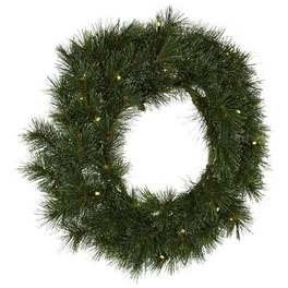 Weihnachtskranz »Sölden«, Ø 45 cm, grün, Kunststoff, beleuchtet