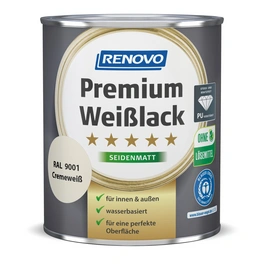 Weißlack seidenmatt »Premium«, cremeweiß RAL 9001