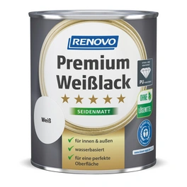 Weißlack seidenmatt »Premium«, weiß RAL 0095