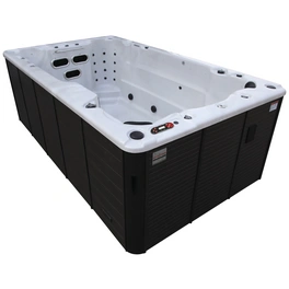 Whirlpool »Swim Spa«, 228 x 137 x 390 cm, braun, 5 Sitzplätze