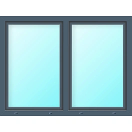 Wohnraumfenster »77/3 MD«, Gesamtbreite x Gesamthöhe: 100 x 50 cm, 2-flügelig, Dreh/Dreh-Kipp